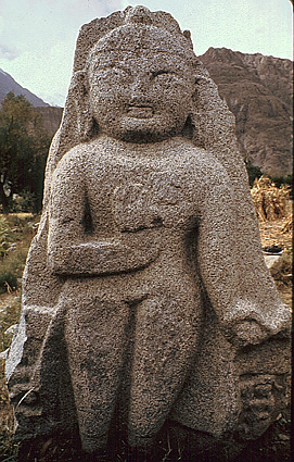 Bubur-Stele im Originalzustand