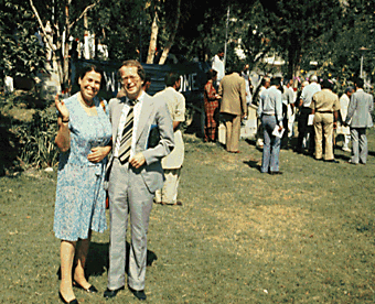 Prof. E. van Lohuizen und H. Mondorf